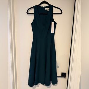 NWT Dress the Population Cantina A-Line Midi Dress